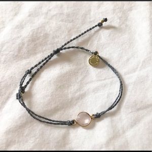 Gorjana Gold Rose Quartz Bracelet